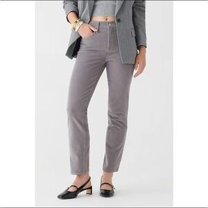 J.Crew Womens Size 29 Vintage Slim-Straight Corduroy Pant in Vintage Grey